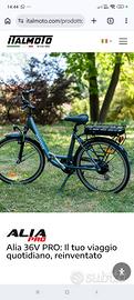 bici elettrica italmoto alia pro