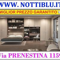 Letto a Scomparsa LUNA 2 piazze MATERASSO OMAGGIO