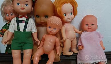lotto di bambole 