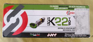 CILINDRO EUROPEO SECUREMME EVO K22 TOP ALTA SICURE