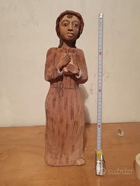 grandi statue presepe cm .40 artigianato peruviano