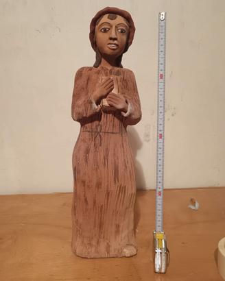grandi statue presepe cm .40 artigianato peruviano
