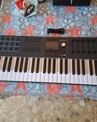 Arturia KeyLab 61 MK3 (Nera) - Nuova + Licenze