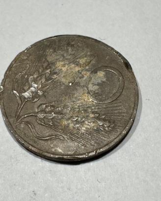 Moneta rara 10 lire del 1954