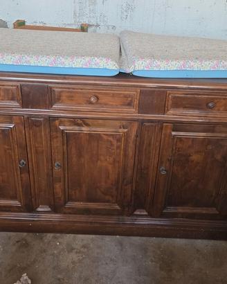 credenza in legno massello