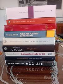 Lotto 9 Libri 10,80 € Sparks, Avallone, Odifreddi