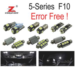 KIT 21 LAMPADE LED INTERNE BMW F10 528I 528I 535I 