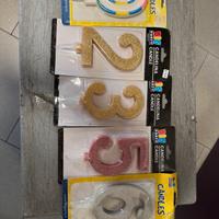 Candele per compleanni varie