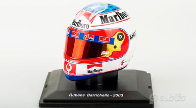 Rubens Barrichello Casco1:5 Modellino Ferrari 2003