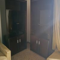 Coppia di Armadi/Vetrinette da salotto Anni '70