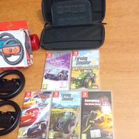 Giochi sd con accessori nintendo switch oled