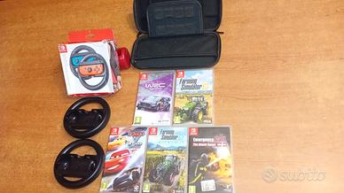 Giochi sd con accessori nintendo switch oled