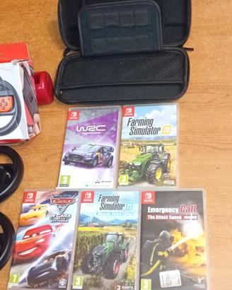 Giochi sd con accessori nintendo switch oled