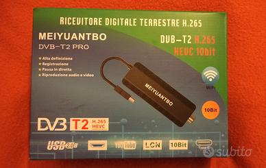 Decoder digitale terrestre dvb- t2  pro nuovo