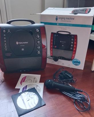 Karaoke Singing Machine SML343 con Luci LED - Perf