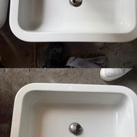 Coppia Lavabi da Appoggio in Ceramica