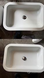 Coppia Lavabi da Appoggio in Ceramica