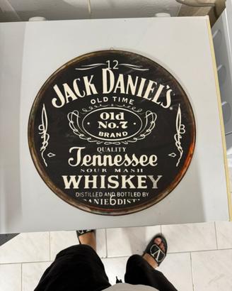 Targa decorativa “Jack Daniel’s Tennessee Whiskey”