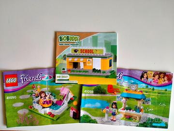 Lego Friends n.41090, 41098 + scuola