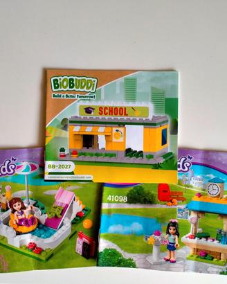 Lego Friends n.41090, 41098 + scuola