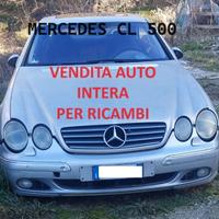 MERCEDES CL 500 Vendita auto intera per ricambi