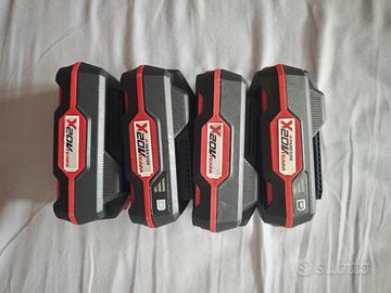 4 Batterie Parkside 20V 2Ah Rigenerate – Prezzo St