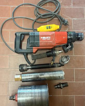 carotatore Hilti DD 130 professionale + accessori 
