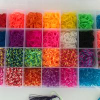 Set elastici per braccialetti con 26 colori