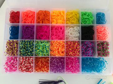 Set elastici per braccialetti con 26 colori