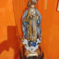 Campana di vetro con statua  dell'Immacolata