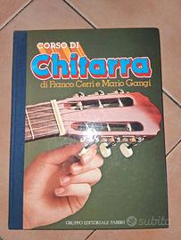 Libro Corso di Chitarra Franco Cerri Mario Gangi