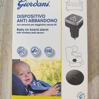 dispositivo anti abbandono giordani 