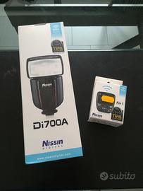 Flash nissin di700a kit x nikon