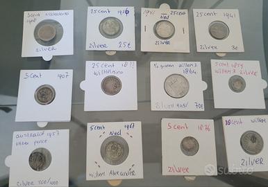 Lotto Monete Argento Paesi Bassi