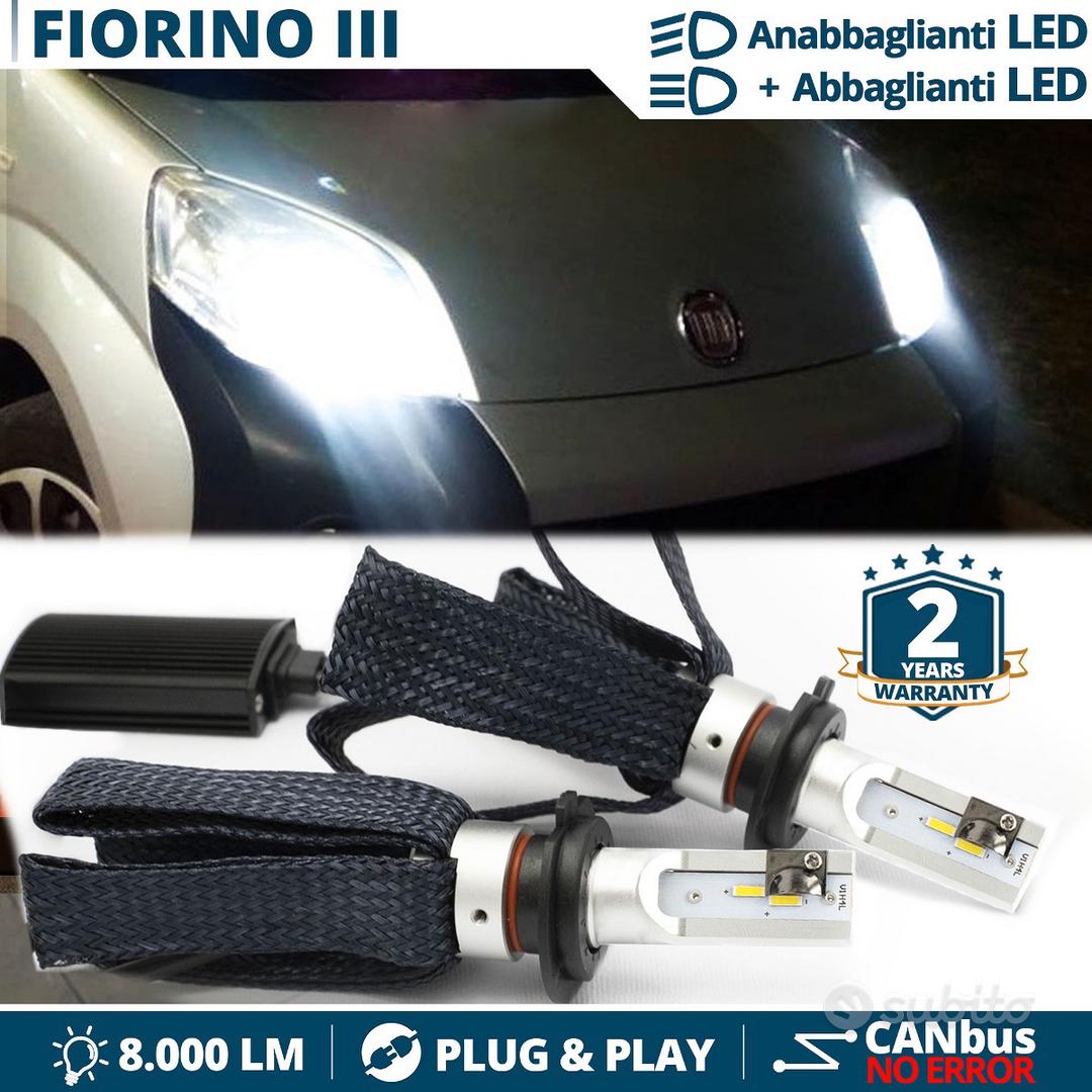 Lampade Led Anabbaglianti e Abbaglianti H4 per FIAT Panda II con tecnologia  CANBUS