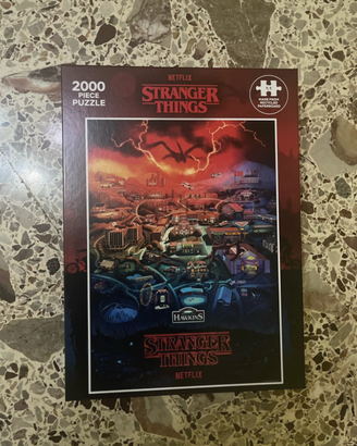 puzzle stranger things 2000 pezzi collezione conad