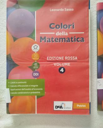 Colori della matematica edizione rossa