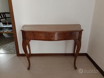 coppia consolle veneziane in noce del 1700