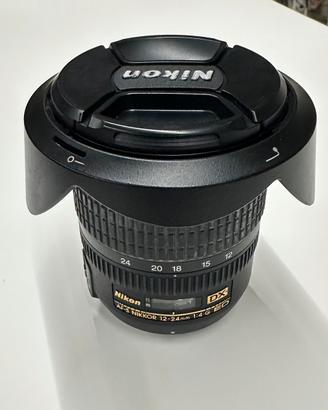 Obbiettivo nikon 12-24 1:4