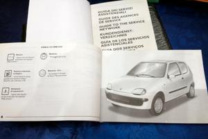 LIBRETTO USO MANUTENZIONE FIAT 600 - 1999 PERFETTO