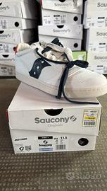 Saucony Jazz Court NUOVE bianco/blu