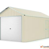 Prefabbricato box cantiere 360x610 avorio