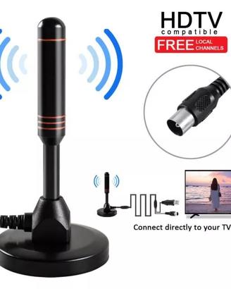 AntennaTV Portatile Uso Interno Digitale Terrestre