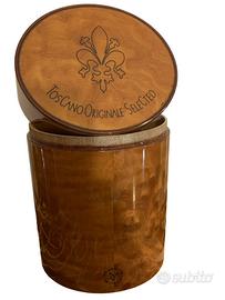 Humidor sigari Toscano in radica