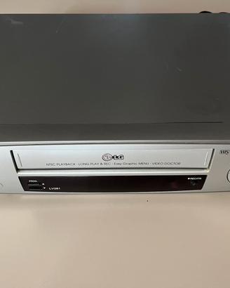 Videoregistratore vhs LG videocassette funzionante