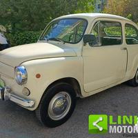 FIAT 600 D FANALONA LIBRETTO E TARGHE ORIGINALI