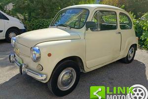 FIAT 600 D FANALONA LIBRETTO E TARGHE ORIGINALI