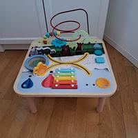 tavolo gioco bambini 18-36 mesi in legno