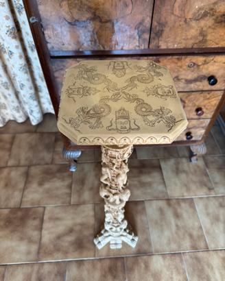 Colonna colore avorio vintage H1m perfetta