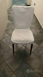 35 Sedie imbottite sfoderabili